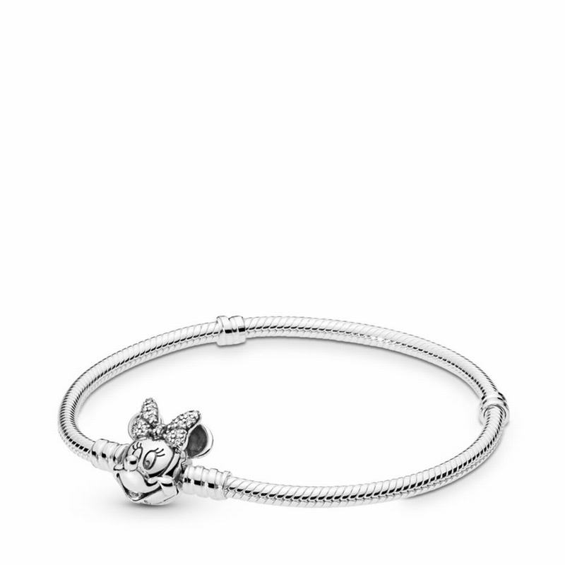 Bratara Pandora Disney Shimmering Minnie Portrait Argint (8EwjWUpm)